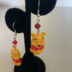 *Handmade* Pooh Bear Earrings